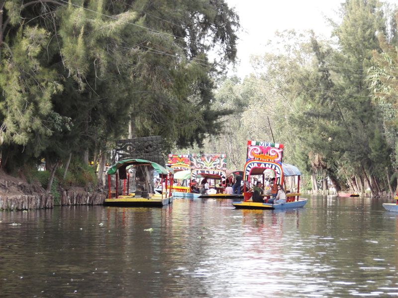 Album Xochimilco die Schwimmende Gärten Mexiko Lindo y Querido