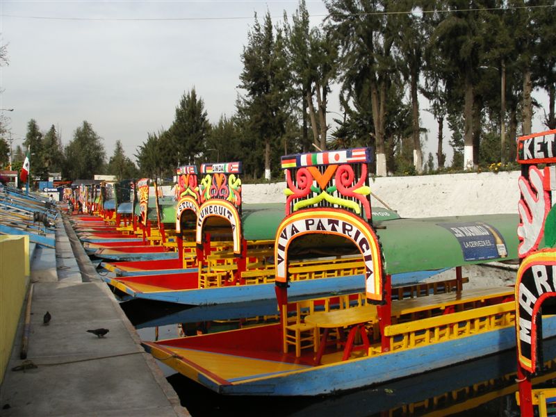 Album Xochimilco die Schwimmende Gärten Mexiko Lindo y Querido