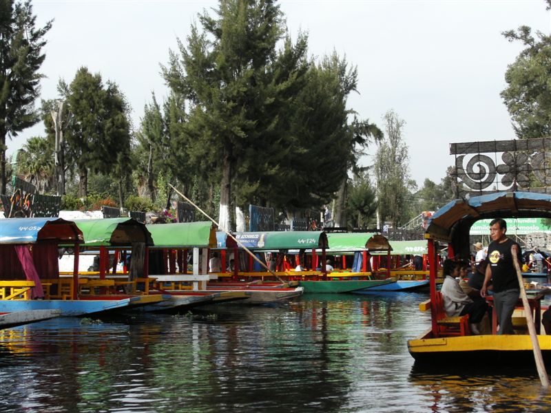 Album Xochimilco die Schwimmende Gärten Mexiko Lindo y Querido